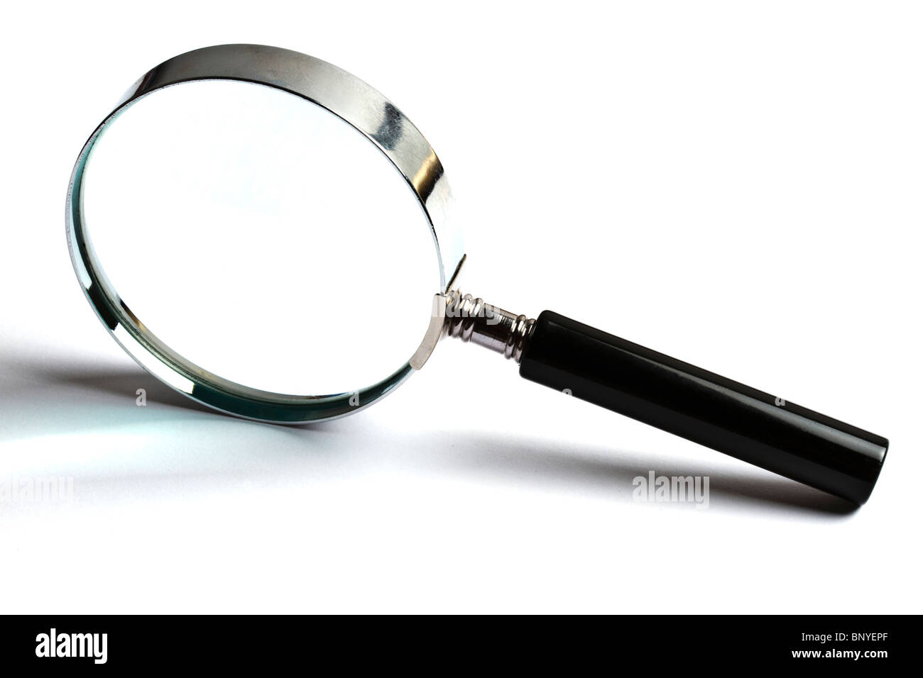 Loupe isolé sur fond blanc Banque D'Images