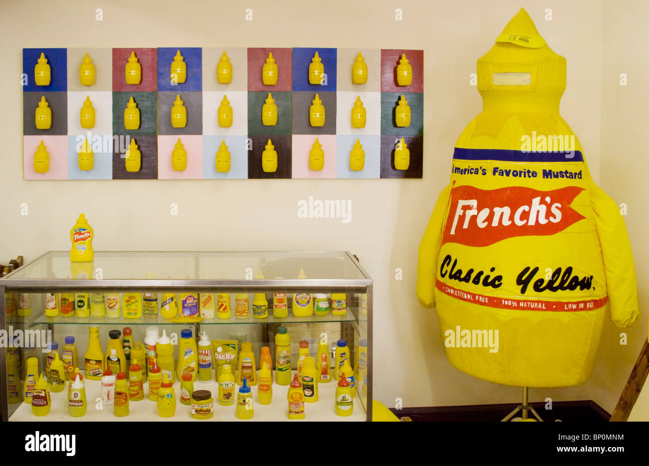Musée de la moutarde au mont Horeb Wisconsin Banque D'Images