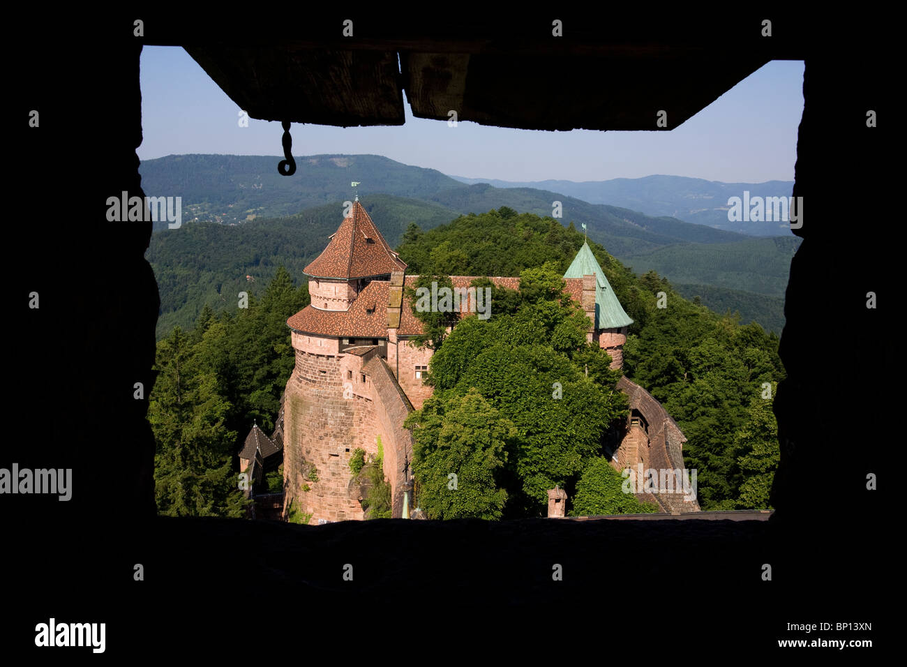 Château du Haut Koenigsbourg Banque D'Images