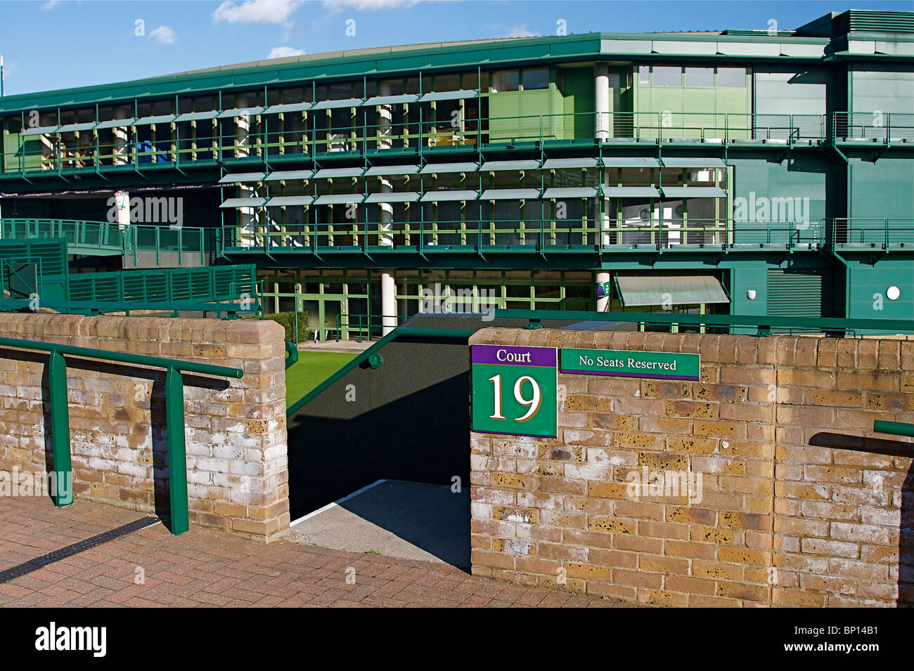 Des scènes de autour de la belle All England Lawn Tennis Club à Wimbledon Banque D'Images