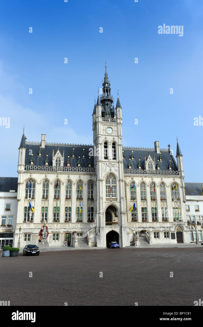 Saint-nicolas ou Saint-Nicolas est une ville belge Belgique Banque D'Images