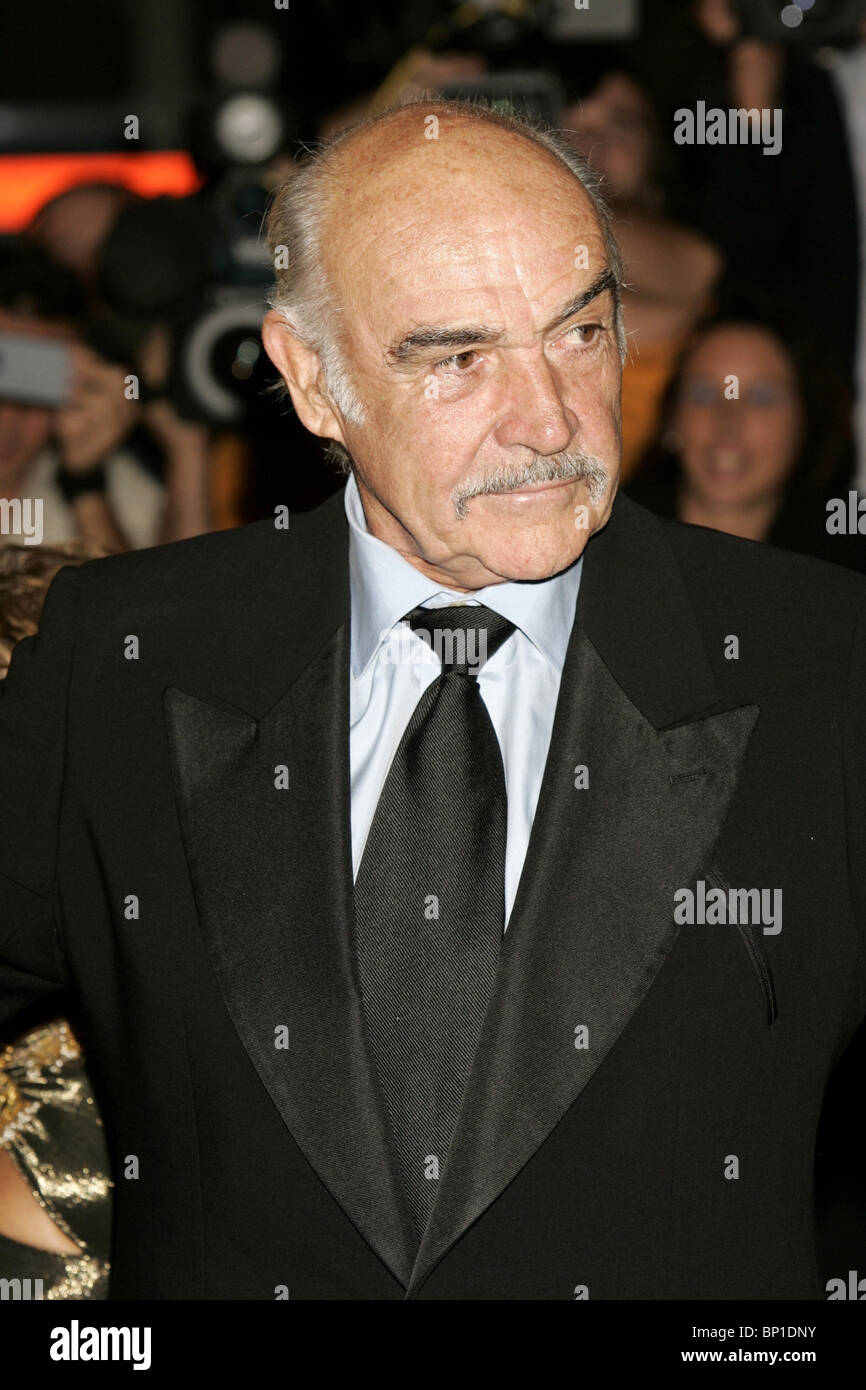 SEAN CONNERY 1er FESTIVAL INTERNATIONAL DU FILM DE ROME ROME ITALIE 12 Octobre 2006 Banque D'Images