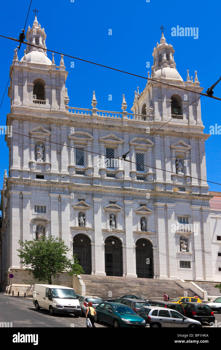 Igreja São Vicente de Fora, Lisbonne, Portugal Banque D'Images