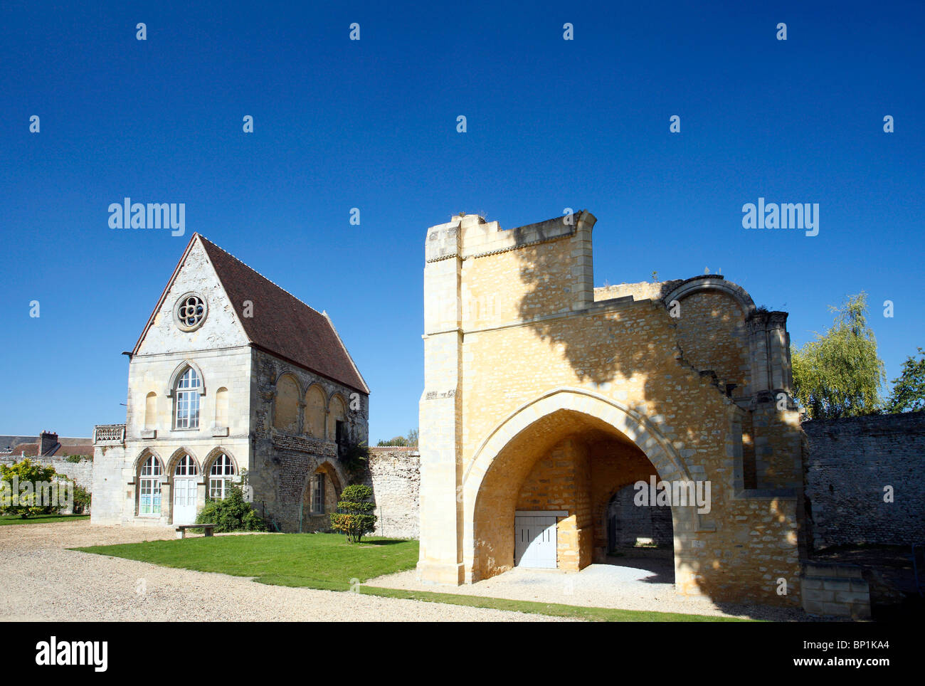 France, Picardie, Oise, Senlis, Château Royal Banque D'Images