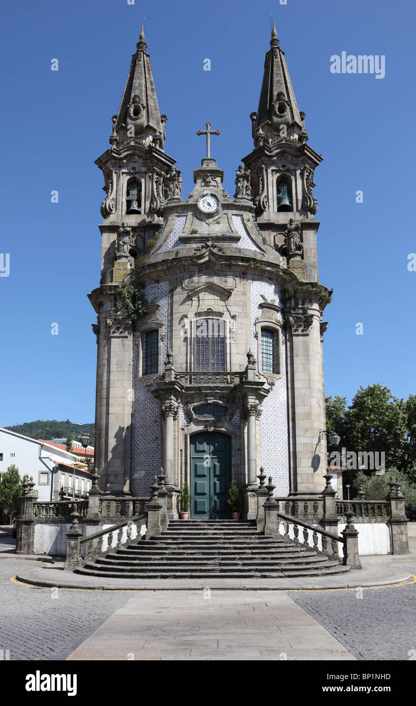 Église Igreja do Senhor dos Passos dans Guimaraes, Portugal Banque D'Images