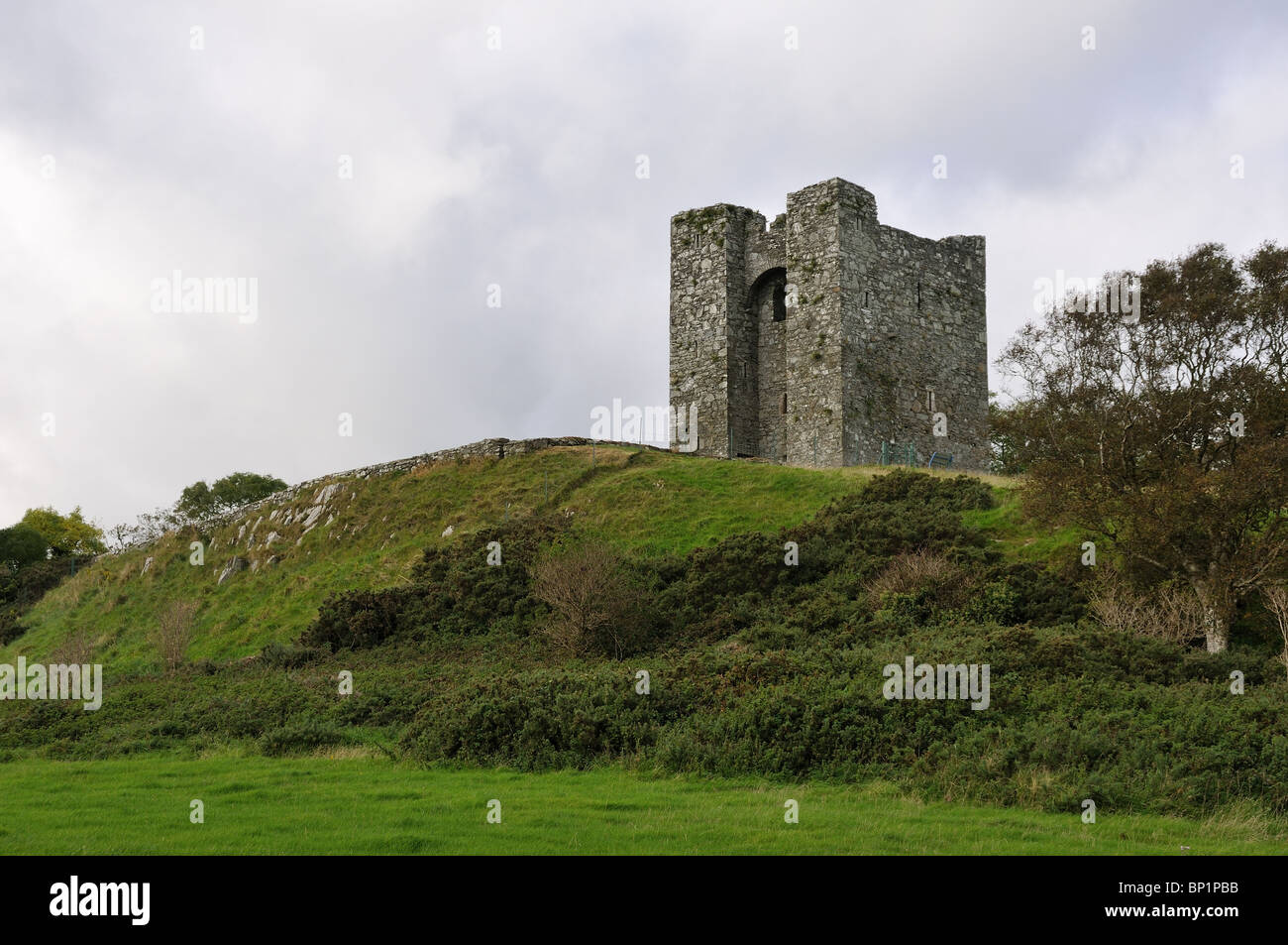 Audley's Castle à Castleward en Irlande du Nord Banque D'Images