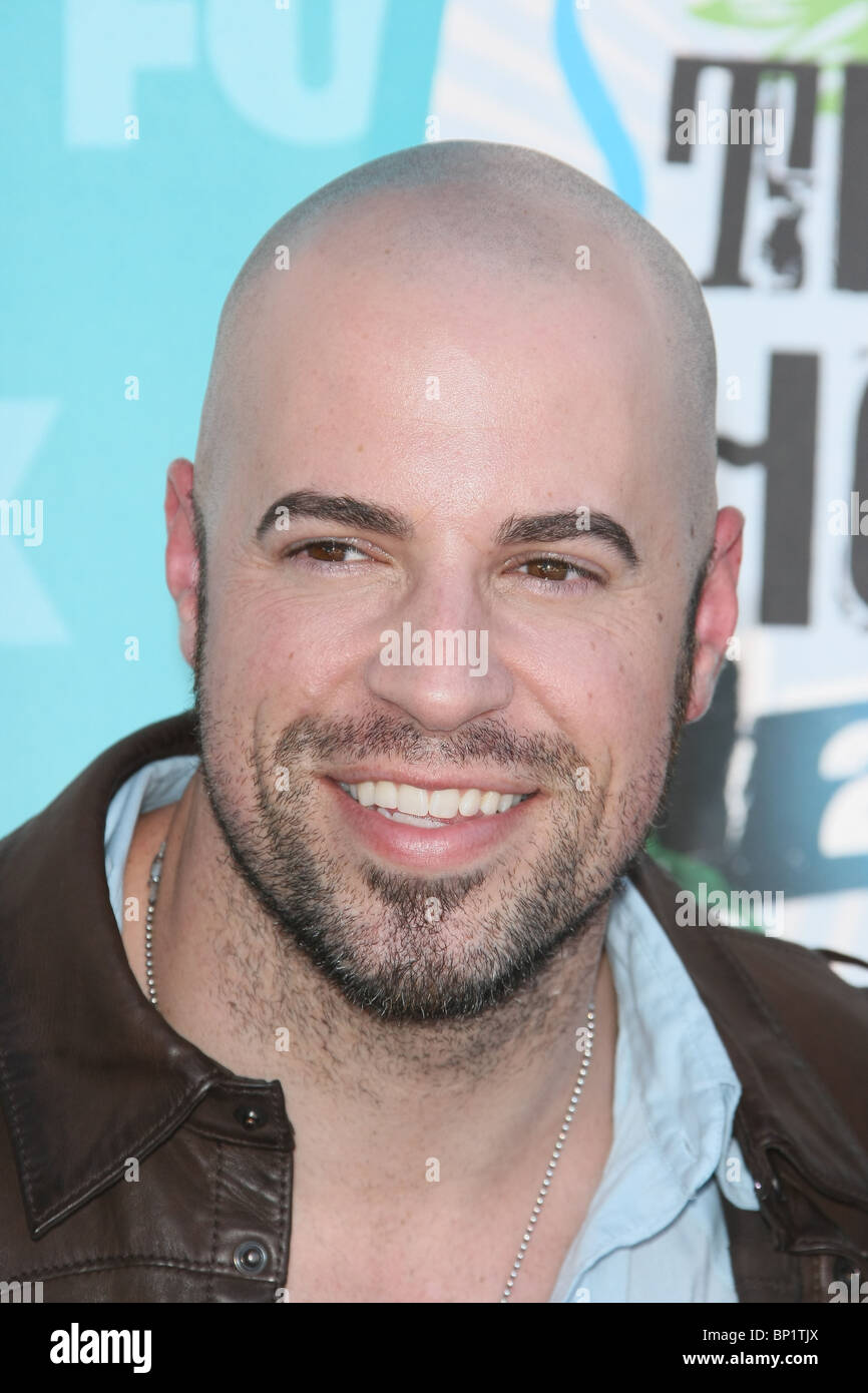 CHRIS DAUGHTRY TEEN CHOICE 2010 ARRIVANTS LOS ANGELES CALIFORNIA USA 08 Août 2010 Banque D'Images