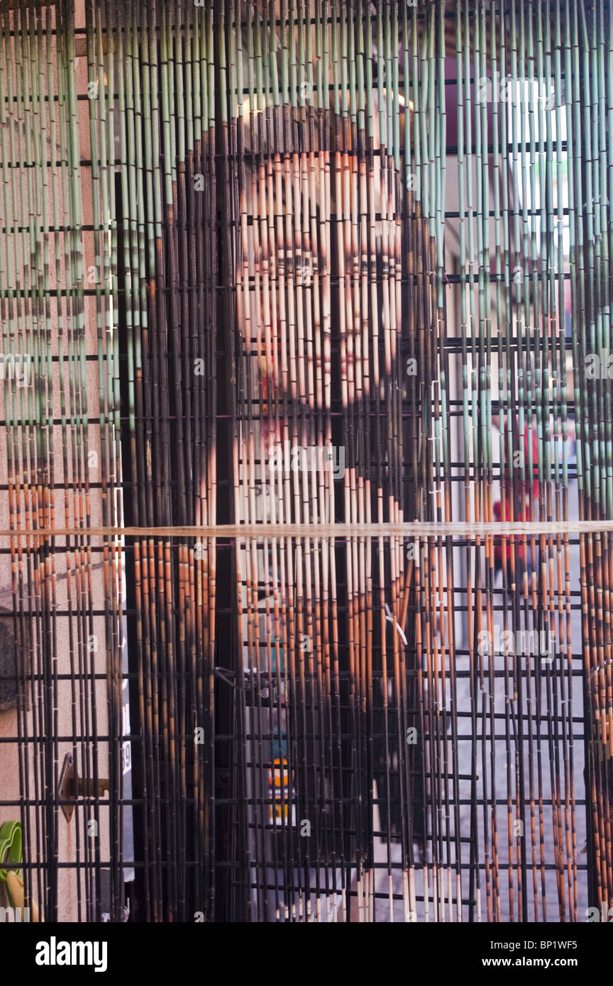 Mona Lisa Gioconda, Entrée Porte Rideau De Perles, Chinatown, Montréal,  Québec, Canada Photo Stock - Alamy