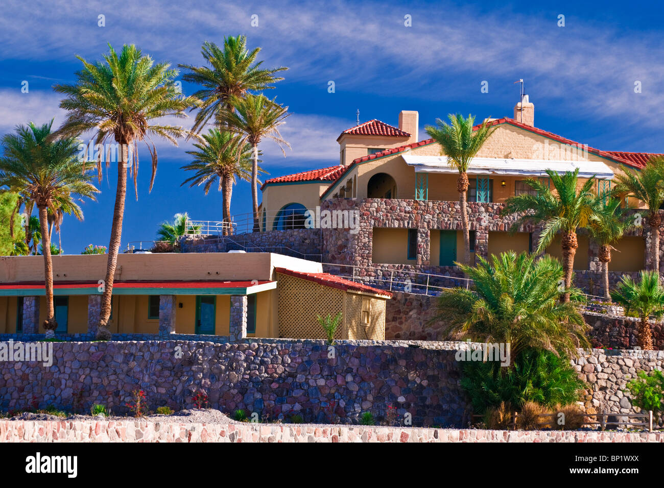 Furnace Creek Inn, Death Valley National Park. Californie Banque D'Images