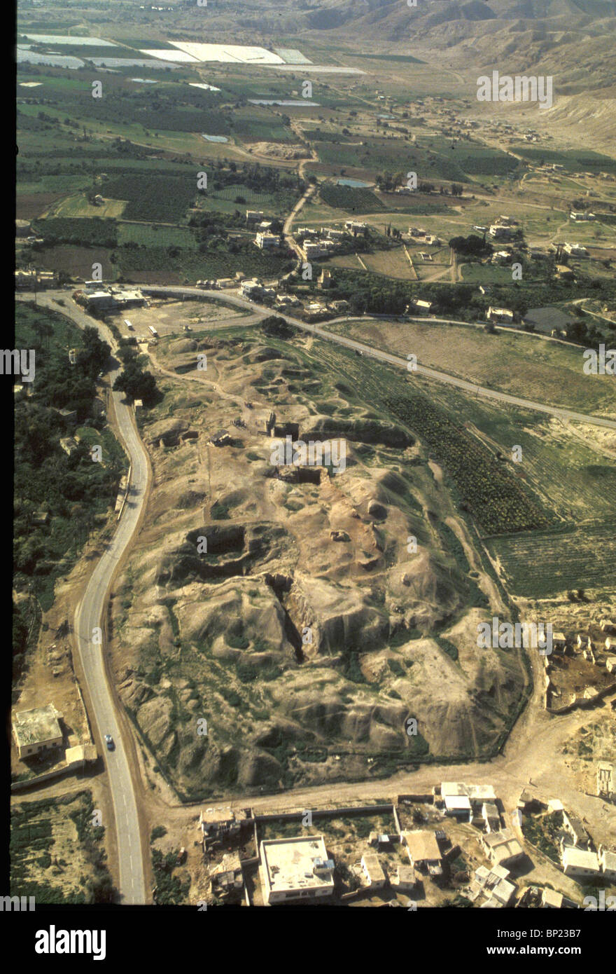 161. TEL-el-Sultan, le néolithique, 8500-4500 BC. Ville de Jéricho Banque D'Images