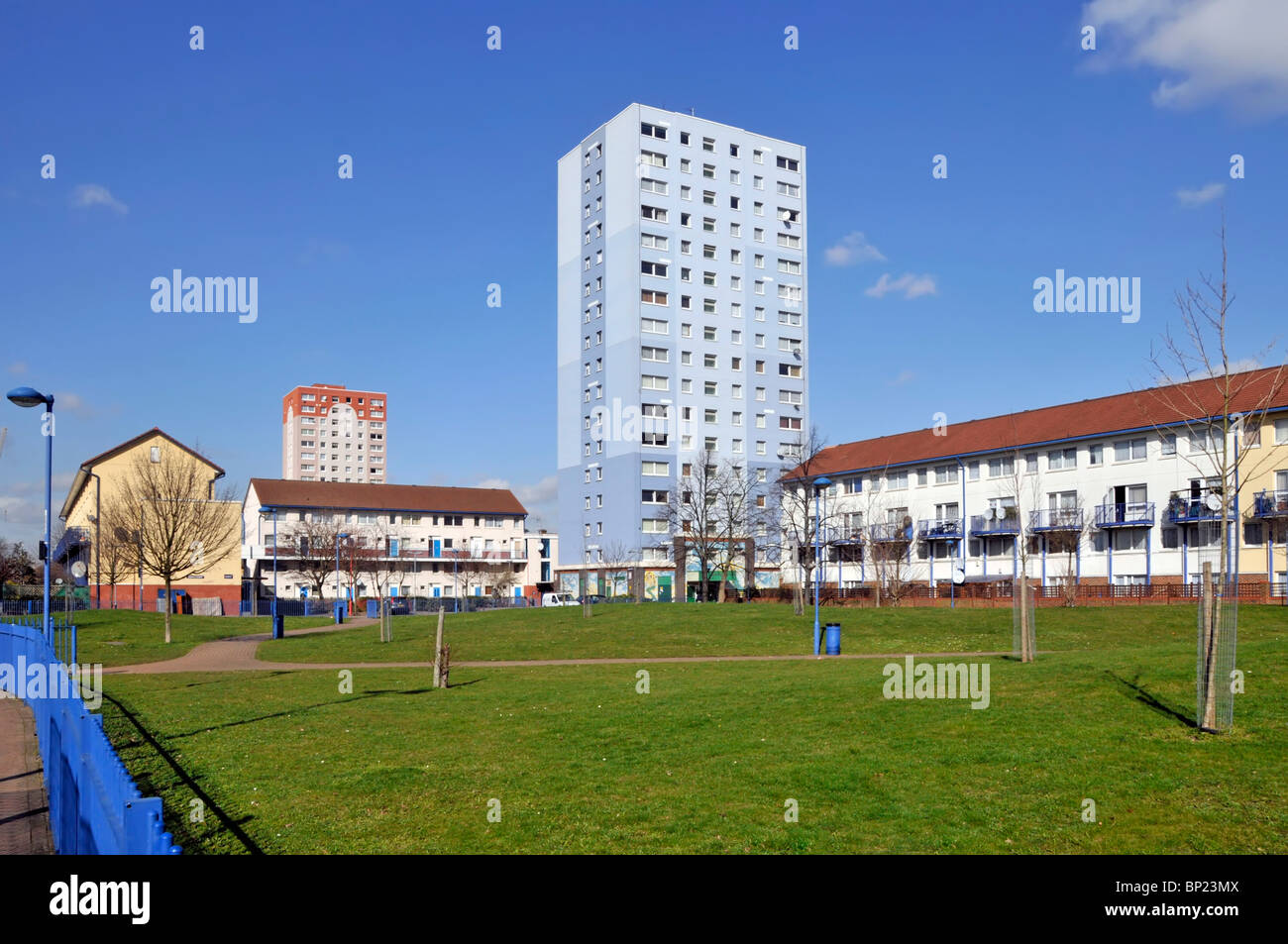 Deptford London Housing Estate Banque D'Images