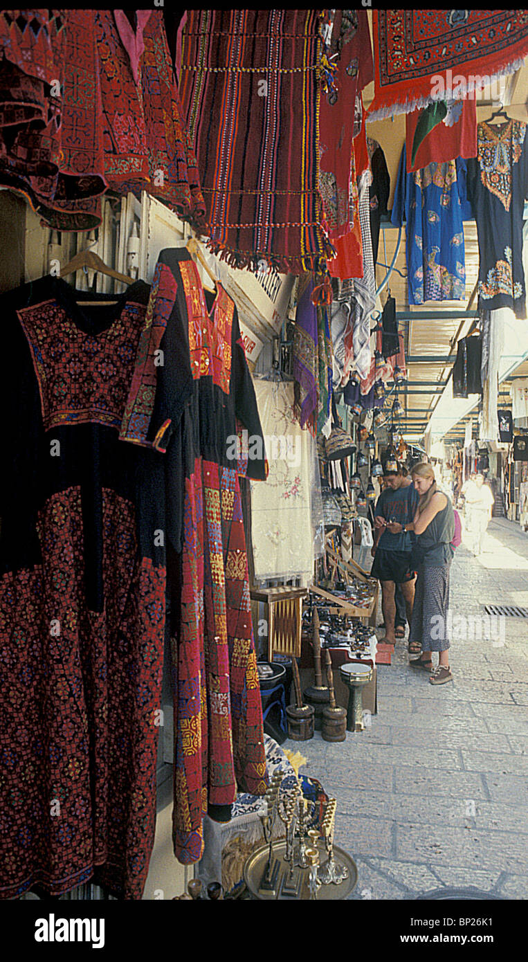 1130. Jérusalem, la vieille-ville BAZAR Banque D'Images