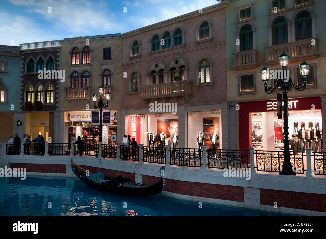 Le Venetian Macao est un hôtel et casino resort à Macao administré par le Las Vegas Sands Corporation. Banque D'Images