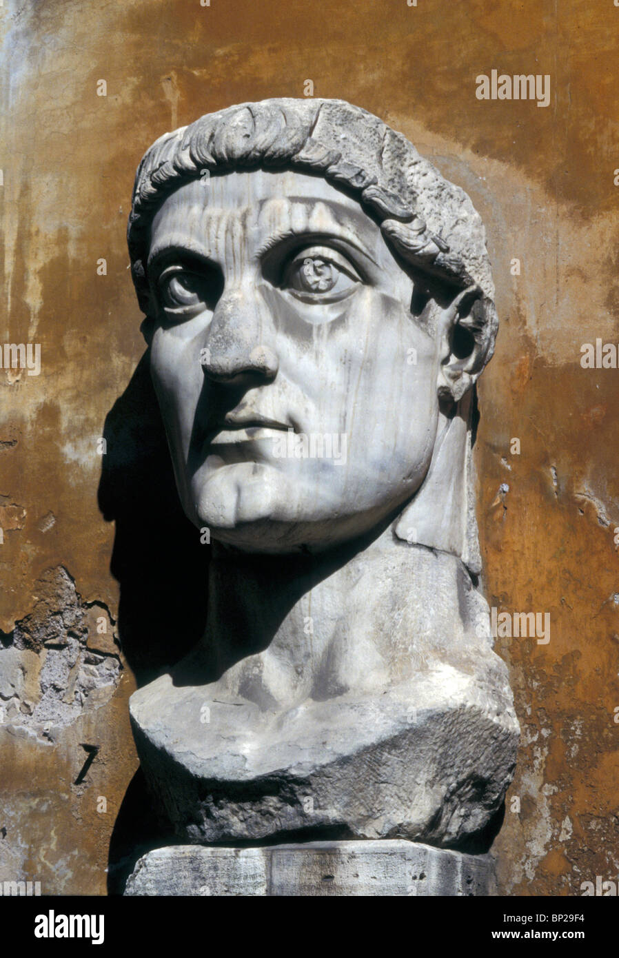 Constantin le Grand - 307 - 337 AD. Au cours de sa région le christianisme devint la religion officielle de l'EMPIRE & Banque D'Images