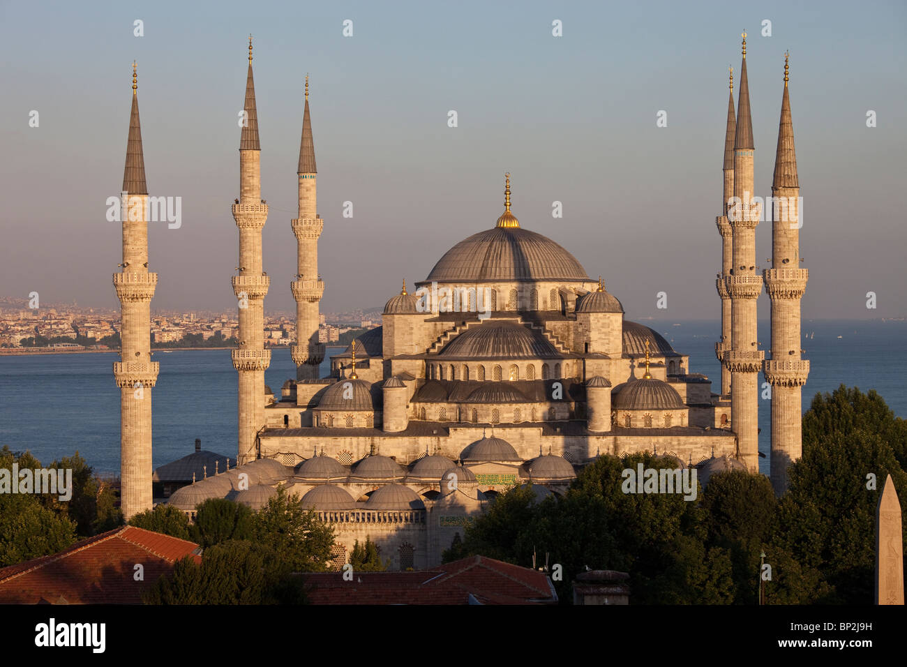Le sultan Ahmed ou la Mosquée Bleue dans Istatnbul, Turquie Banque D'Images