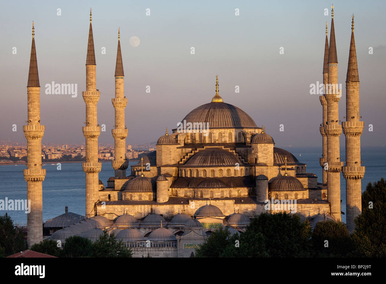 Le sultan Ahmed ou la Mosquée Bleue dans Istatnbul, Turquie Banque D'Images