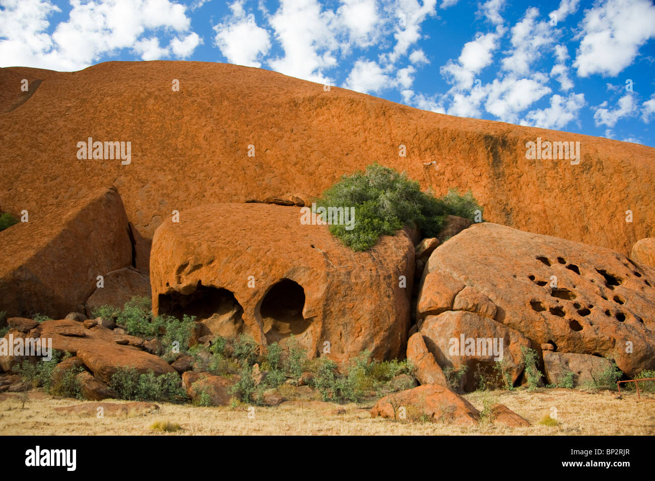 Une partie d'Uluru (Ayers Rock), l'Australie Banque D'Images