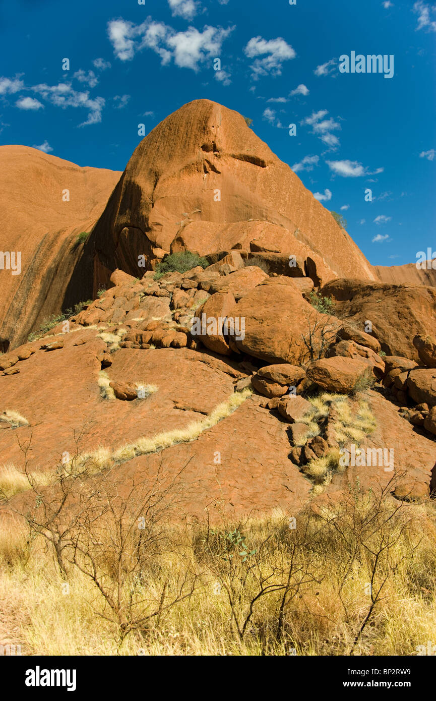 Une partie d'Uluru (Ayers Rock) Banque D'Images