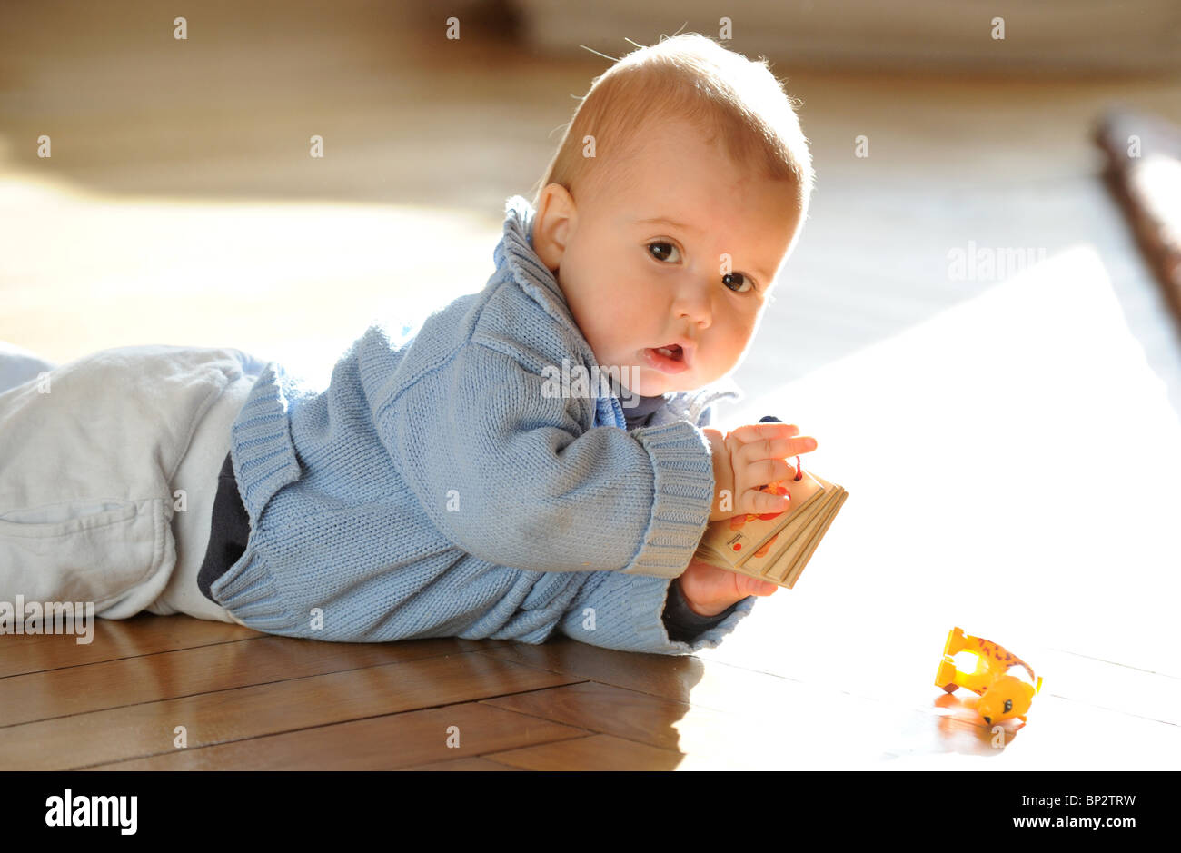 Un Bebe Ramper Photo Stock Alamy
