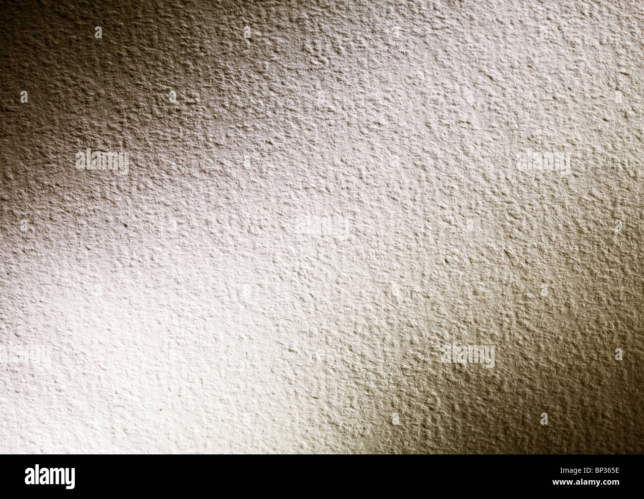 La texture de papier aquarelle contrastée avec les coins sombres. Banque D'Images