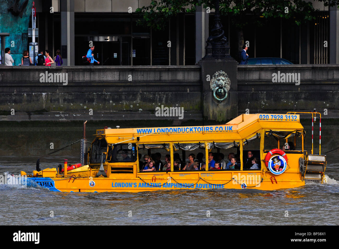 London Duck Tours Banque D'Images