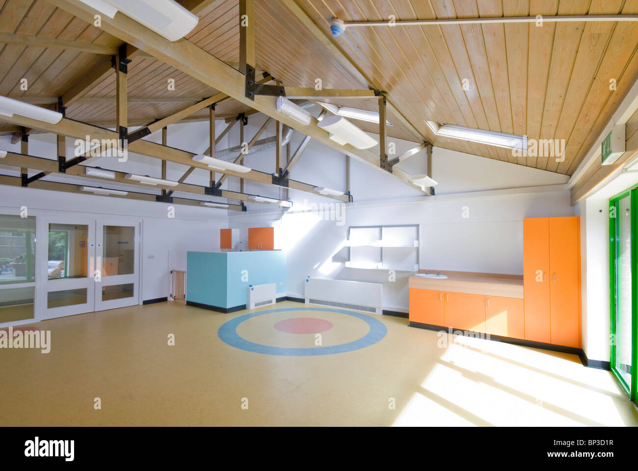 Nouveau centre de naissance de la forêt, de l'hôpital salle d'attente commune Ashhurst Banque D'Images