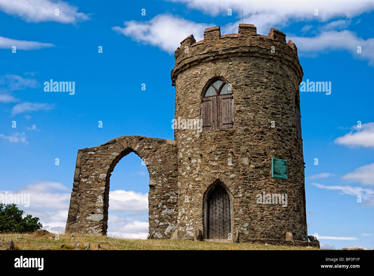 Le vieux John Tower Bradgate park Leicester England UK Banque D'Images
