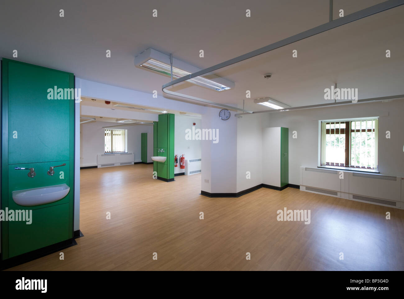 New Forest Centre de naissance, l'hôpital Ashhurst ward vide Banque D'Images