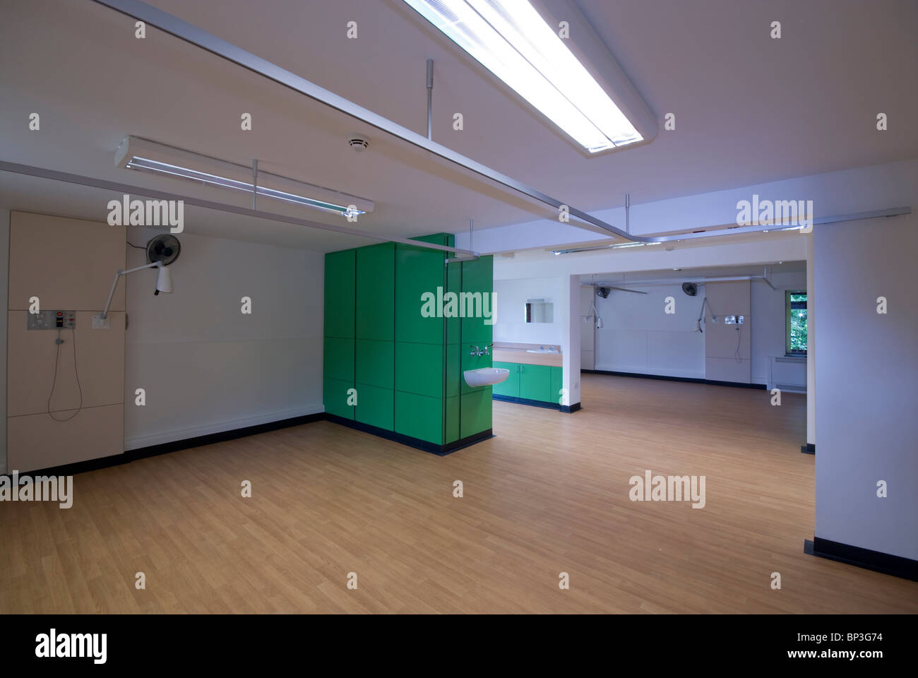 New Forest Centre de naissance, l'hôpital Ashhurst ward vide Banque D'Images