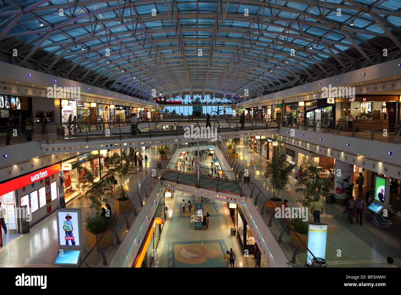 Centre commercial Vasco da Gama à Lisbonne, Portugal Banque D'Images