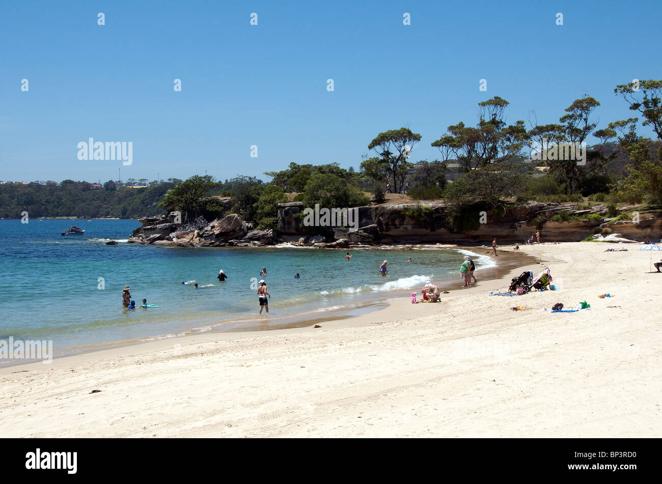 Balmoral Beach Sydney NSW Australie Banque D'Images