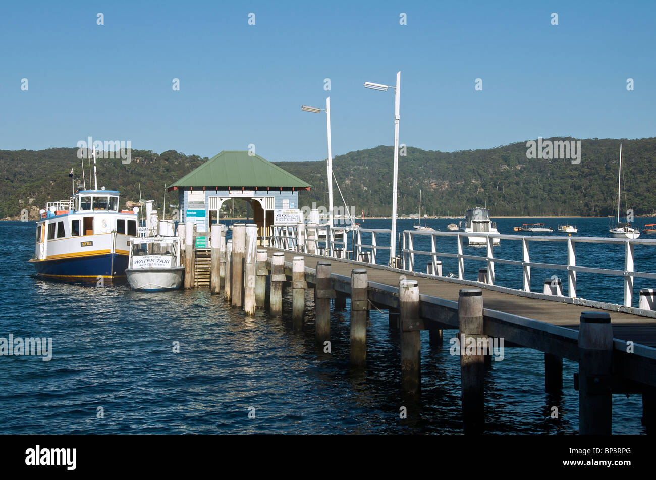 Palm Beach Palm Beach Pittwater Quai Sydney NSW Australie plages du Nord Banque D'Images