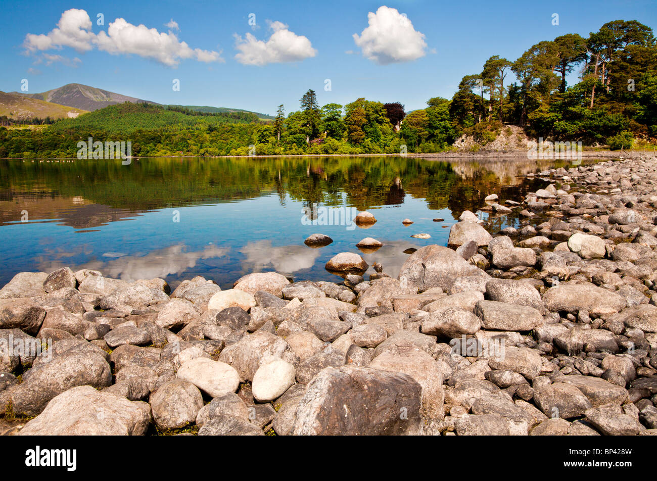 Le Crag, un frère bien connu beauty spot sur Derwent Water dans le Parc National du Lake District, Cumbria, England, UK Banque D'Images