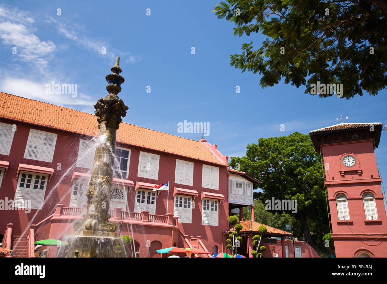 Historique de Melaka, Malacca, Malaisie, la péninsule de la Malaisie, de l'Asie du Sud Banque D'Images