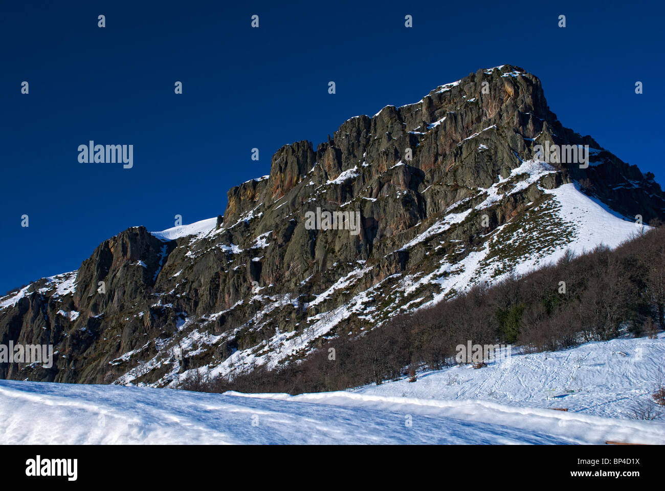 Pico de la Rocha. Parc national des Picos de Europa. Leon province. Castilla y Leon. L'Espagne. Banque D'Images