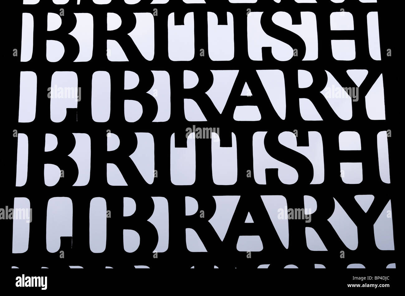 La British Library, Euston Road, Londres, Angleterre, RU Banque D'Images