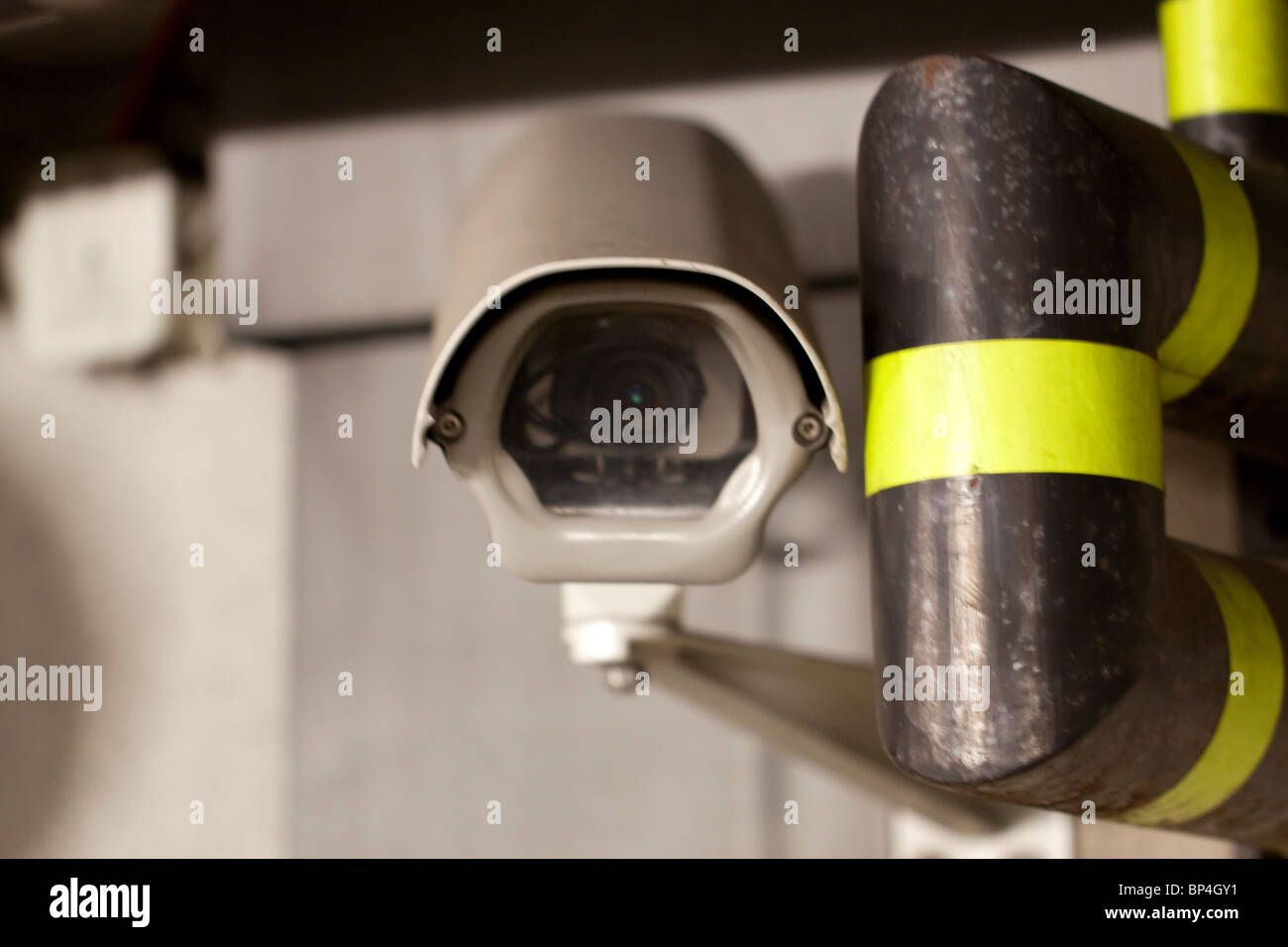 Une caméra de surveillance Banque D'Images