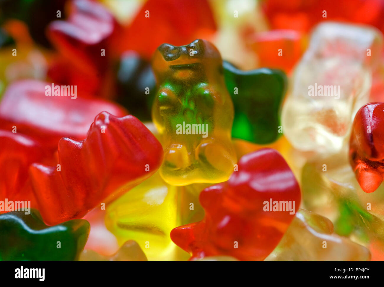 Gummy Bears. Banque D'Images