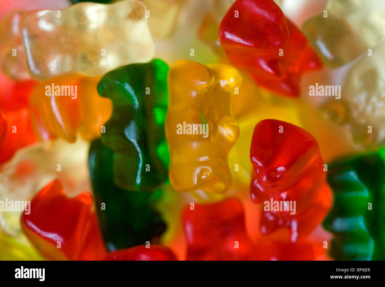 Gummy Bears. Banque D'Images