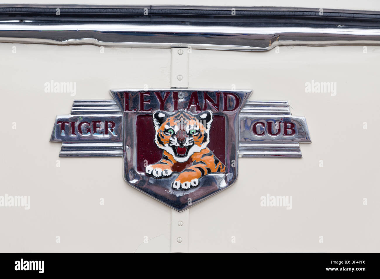 Visite de Great Orme, 1950 bus Leyland, Llandudno, au nord du Pays de Galles Banque D'Images