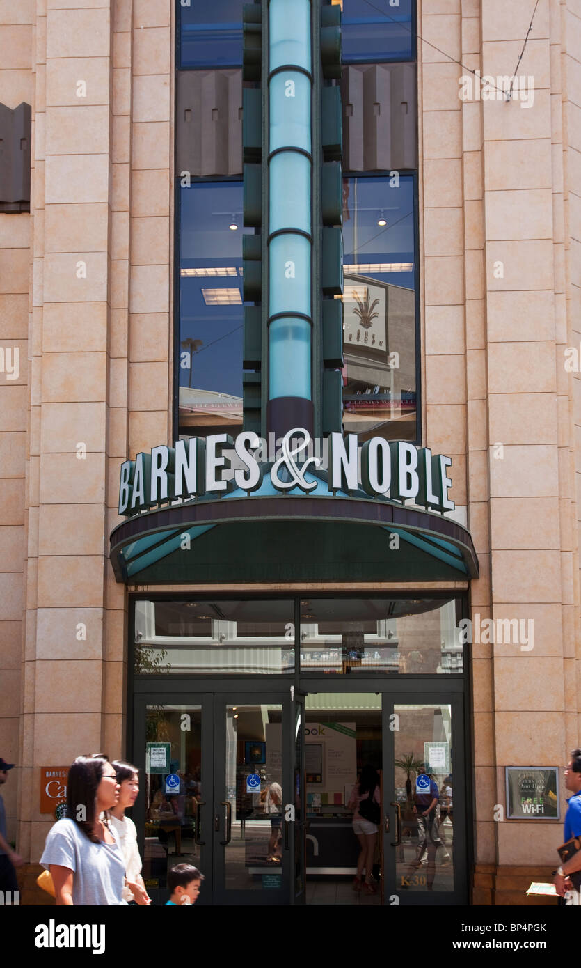 Barnes et noble book store à Los Angeles, Californie, USA. Banque D'Images