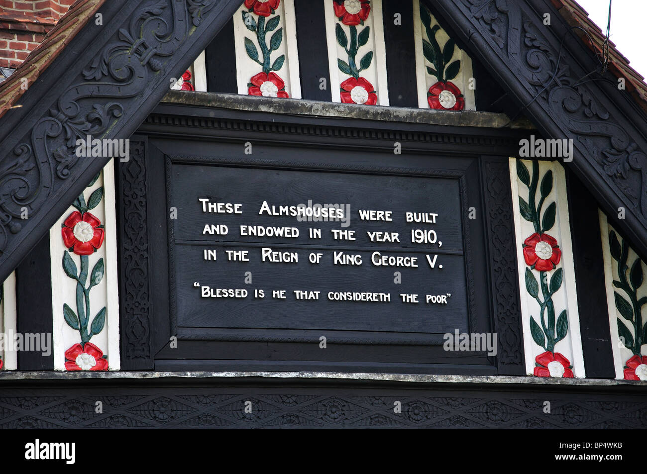 Le Shen Place Hospices, Shenfield Road, Brentwood, Essex, Angleterre, Royaume-Uni Banque D'Images