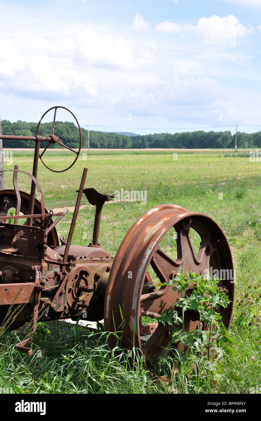 La campagne de la Nouvelle-Angleterre, New York, USA Banque D'Images