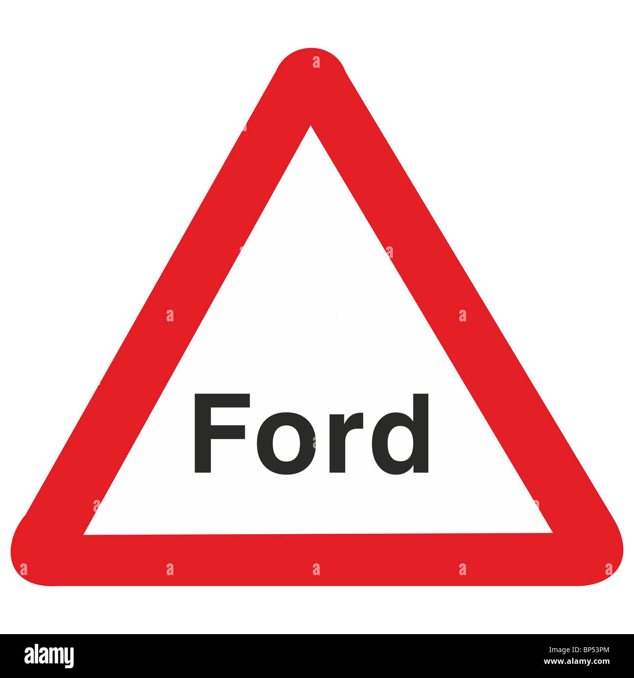 Ford UK road sign Banque D'Images