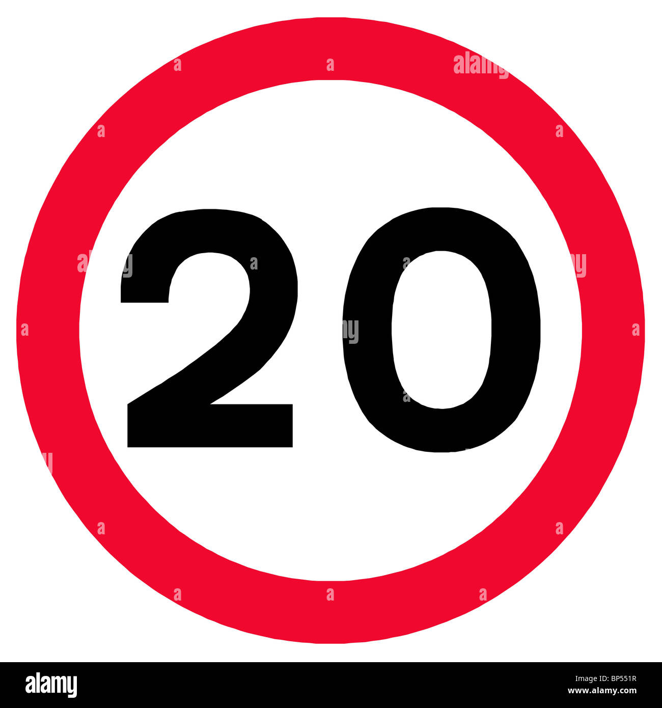 panneau de signalisation UK Banque D'Images