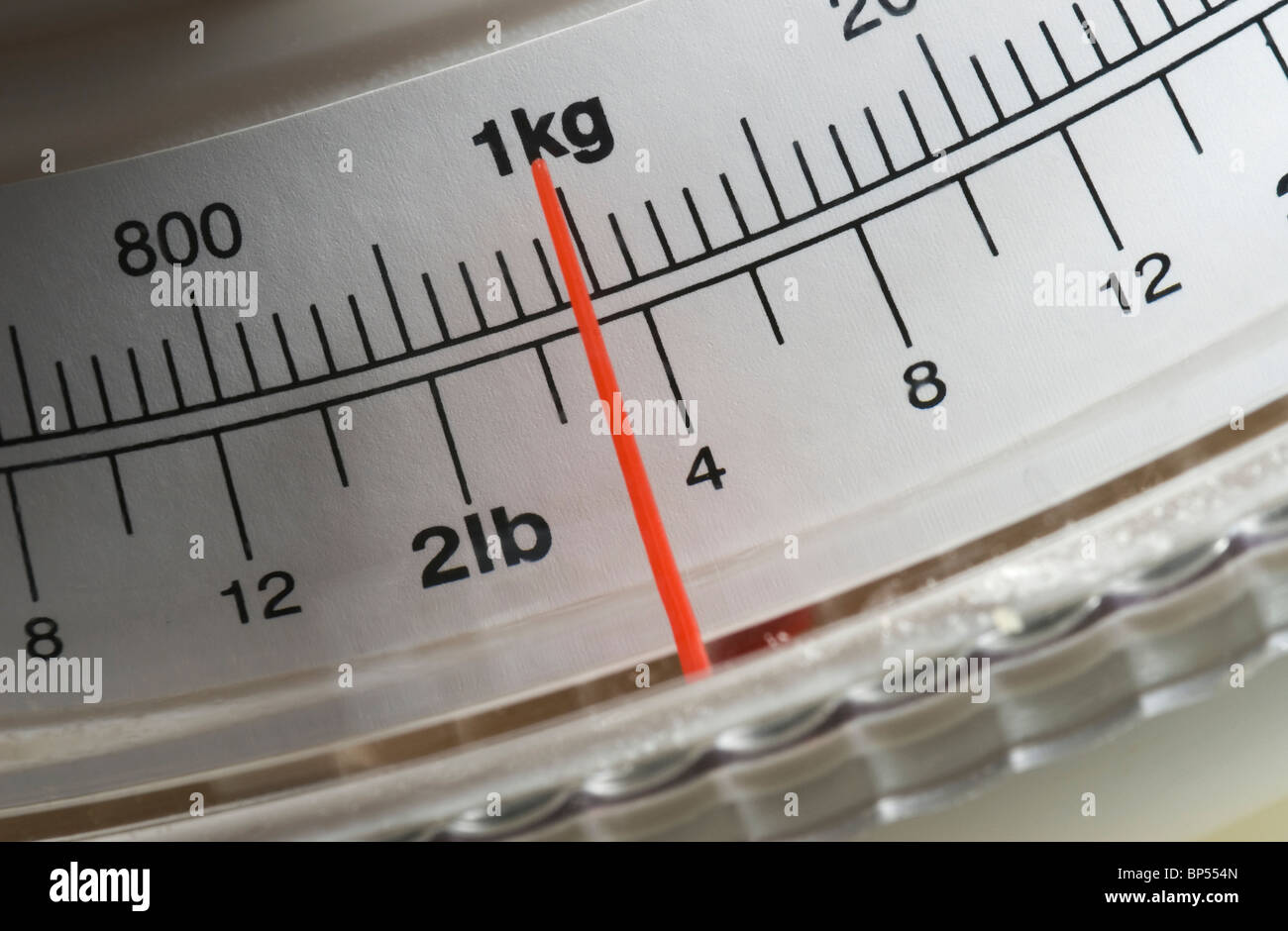 Balances de cuisine a obtenu l'affichage. Banque D'Images
