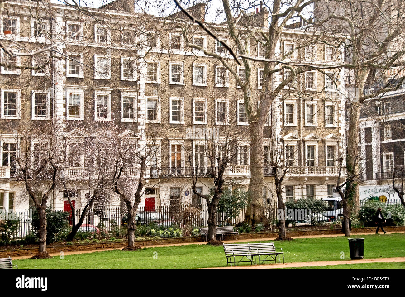 Gordon Square à Londres - le coeur de Bloomsbury ; Wohnort der Gruppe bloomsbury Banque D'Images