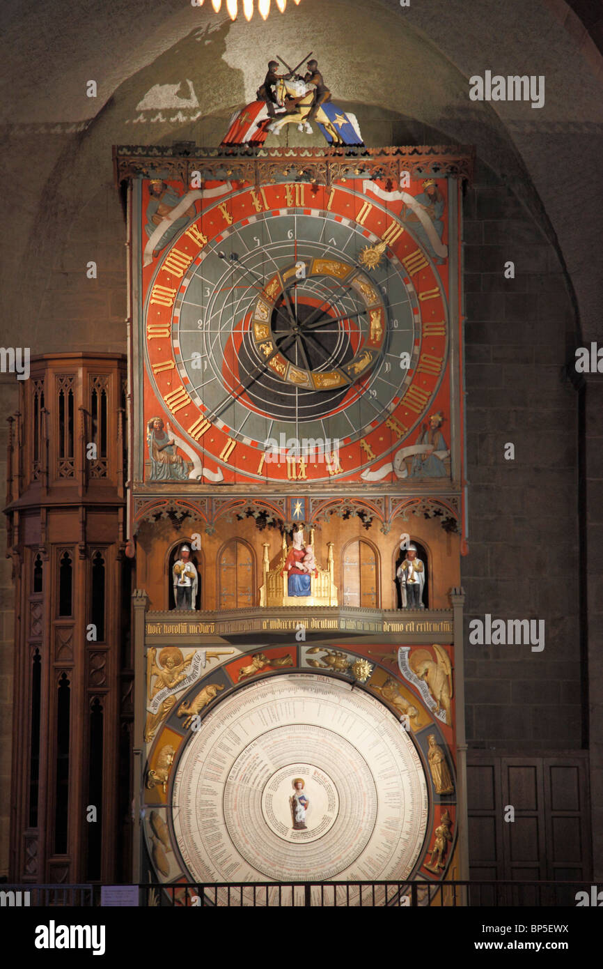 La Suède, Lund, La Cathédrale, l'horloge astronomique Photo Stock - Alamy