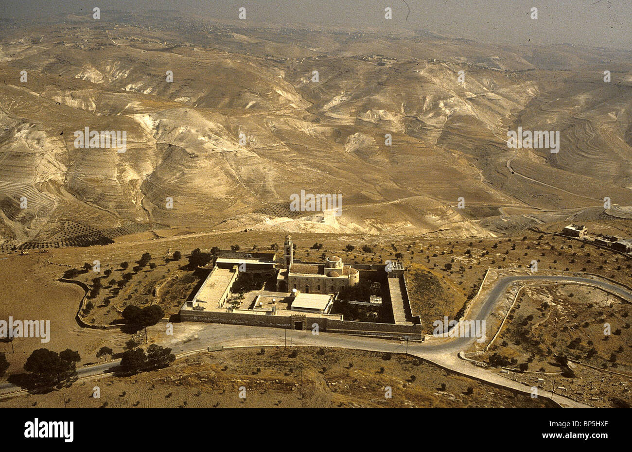 Monastère de ST. Théodose EST DE BETLECHEM. Selon la tradition, les trois mages restés ICI SUR LA PREMIÈRE NUIT DE LEUR Banque D'Images