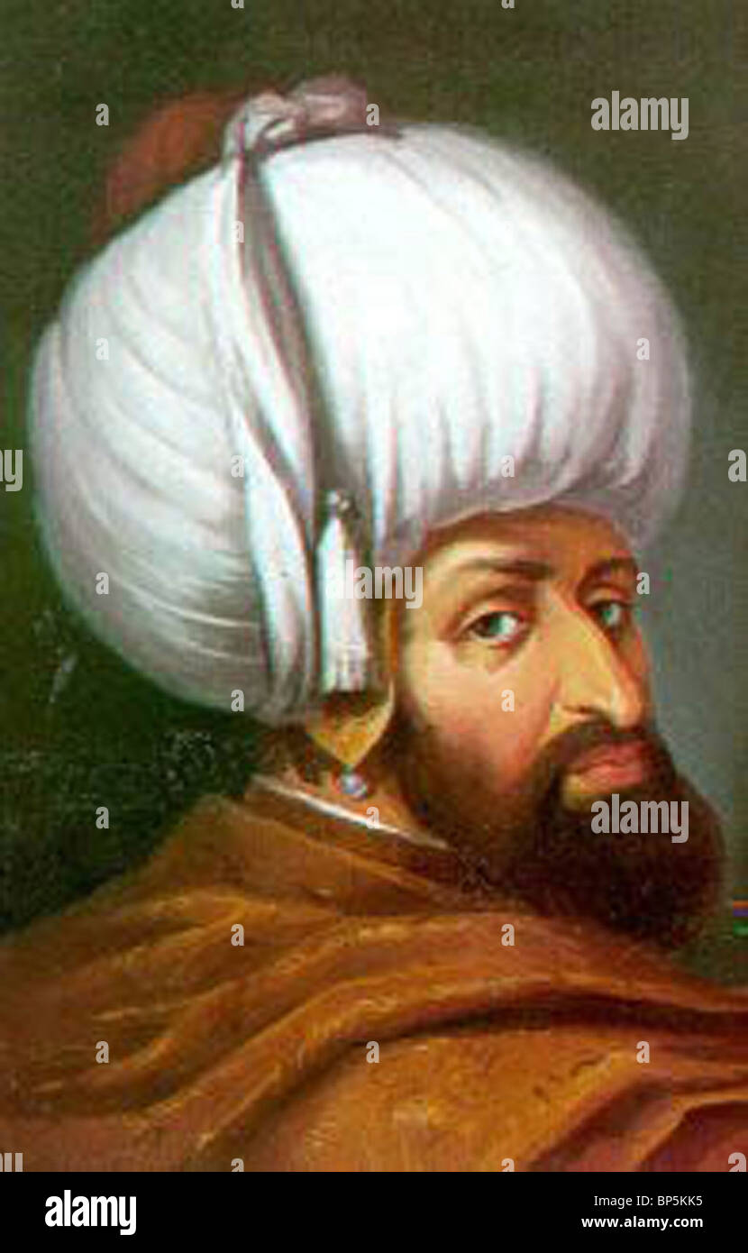 Bayezid II (1447/48) a été l'û 1512 Sultan de l'Empire Ottoman de 1481 à 1512, fils de Mehmed II (1451û81) Bayézid II Banque D'Images